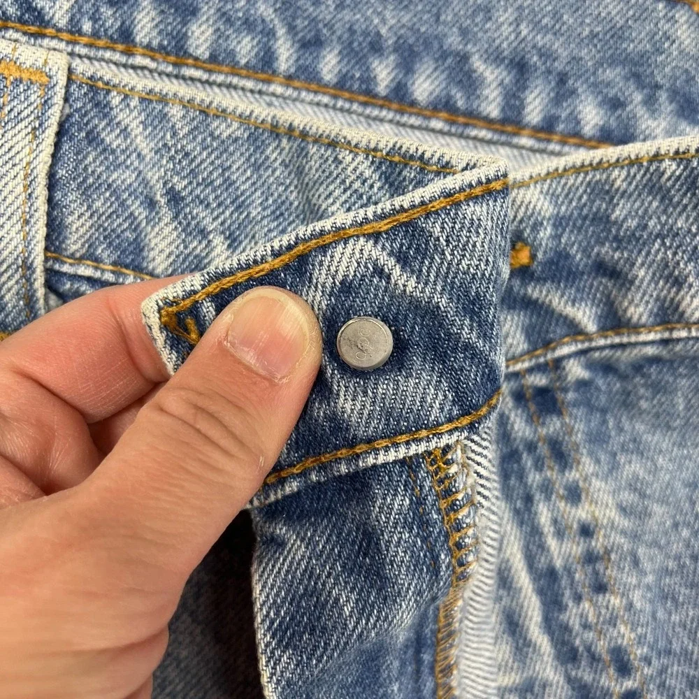Vintage Levi's‎ 540 Jeans Men's Blue Denim High Rise Pockets Zip Fly - 41X29